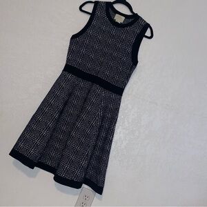 Kate Spade Black and White Plaid Dress